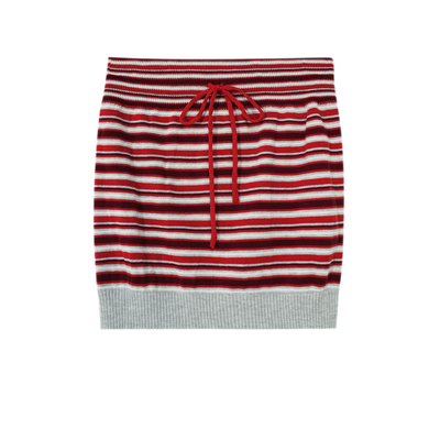 Red Stripe Bandeau / S