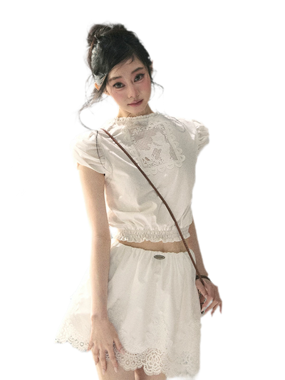 White (Skirt) (Pre-order) / S