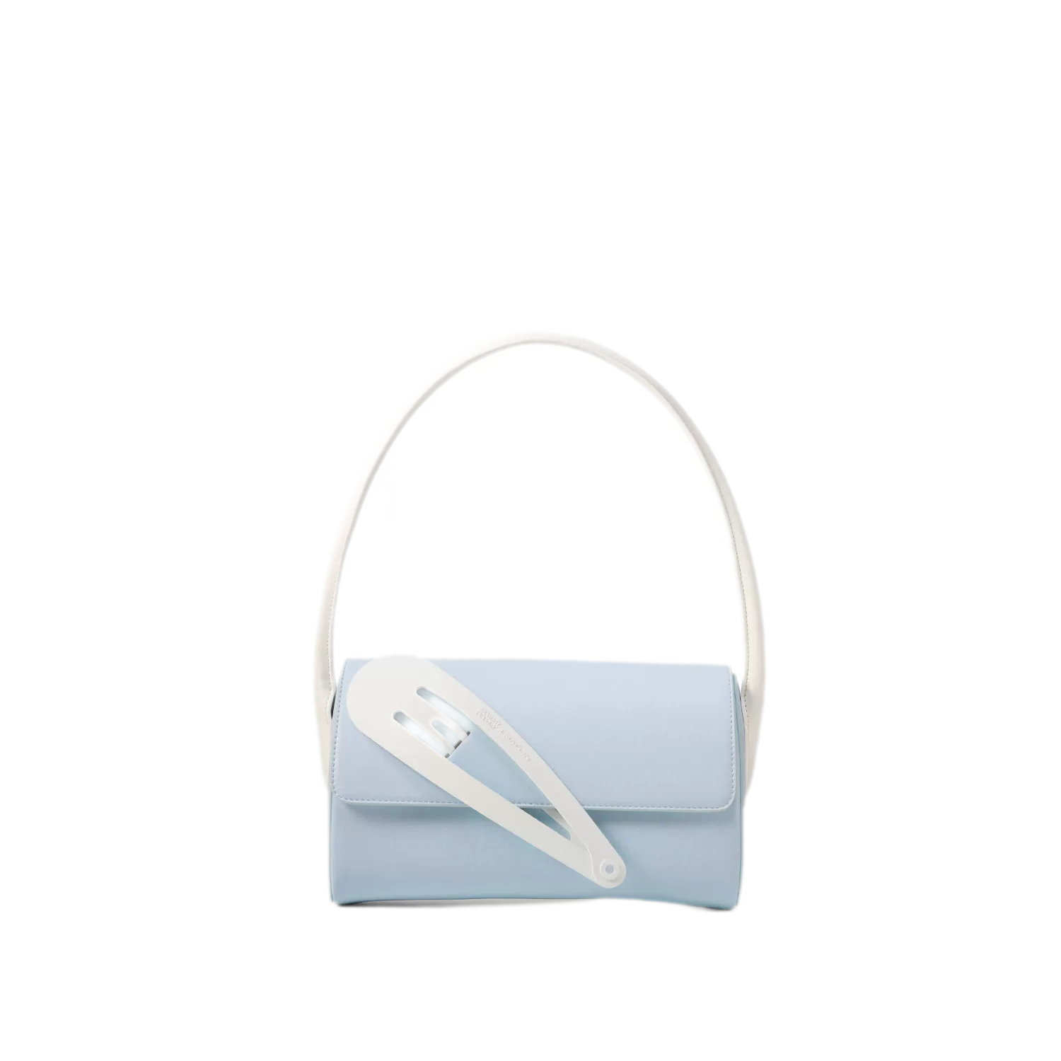Oversized Hair Clip Shoulder Bag
