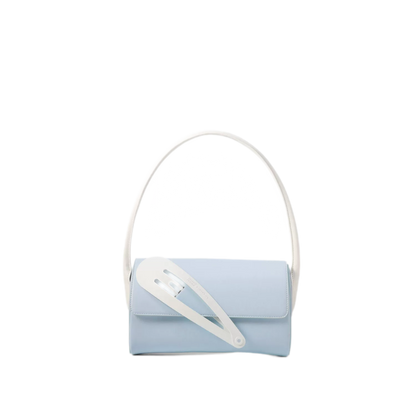 Oversized Hair Clip Shoulder Bag