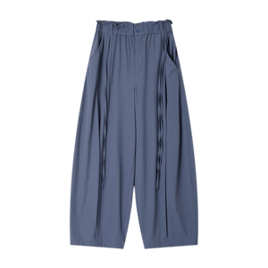Blue Gray Balloon Pants / S
