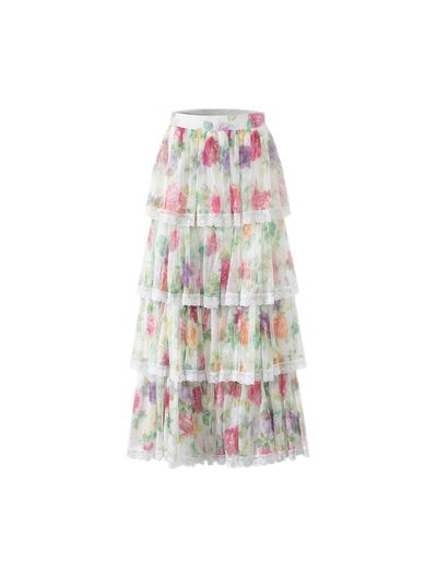 White (Skirt) / S
