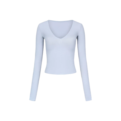 Deep V Slim Top