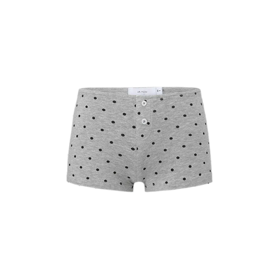 Gray Polka Dot Shorts / L