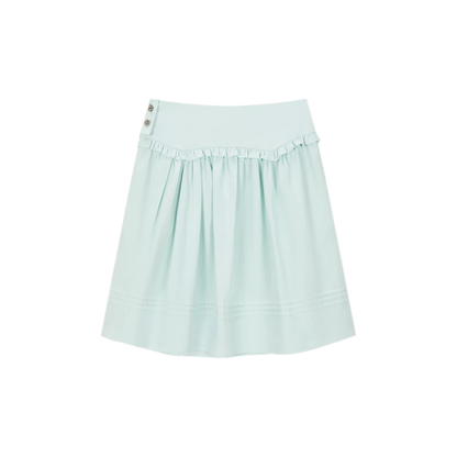Semi-Sweet Design Bowknot Ruffle Camisole &amp; Skirt Set
