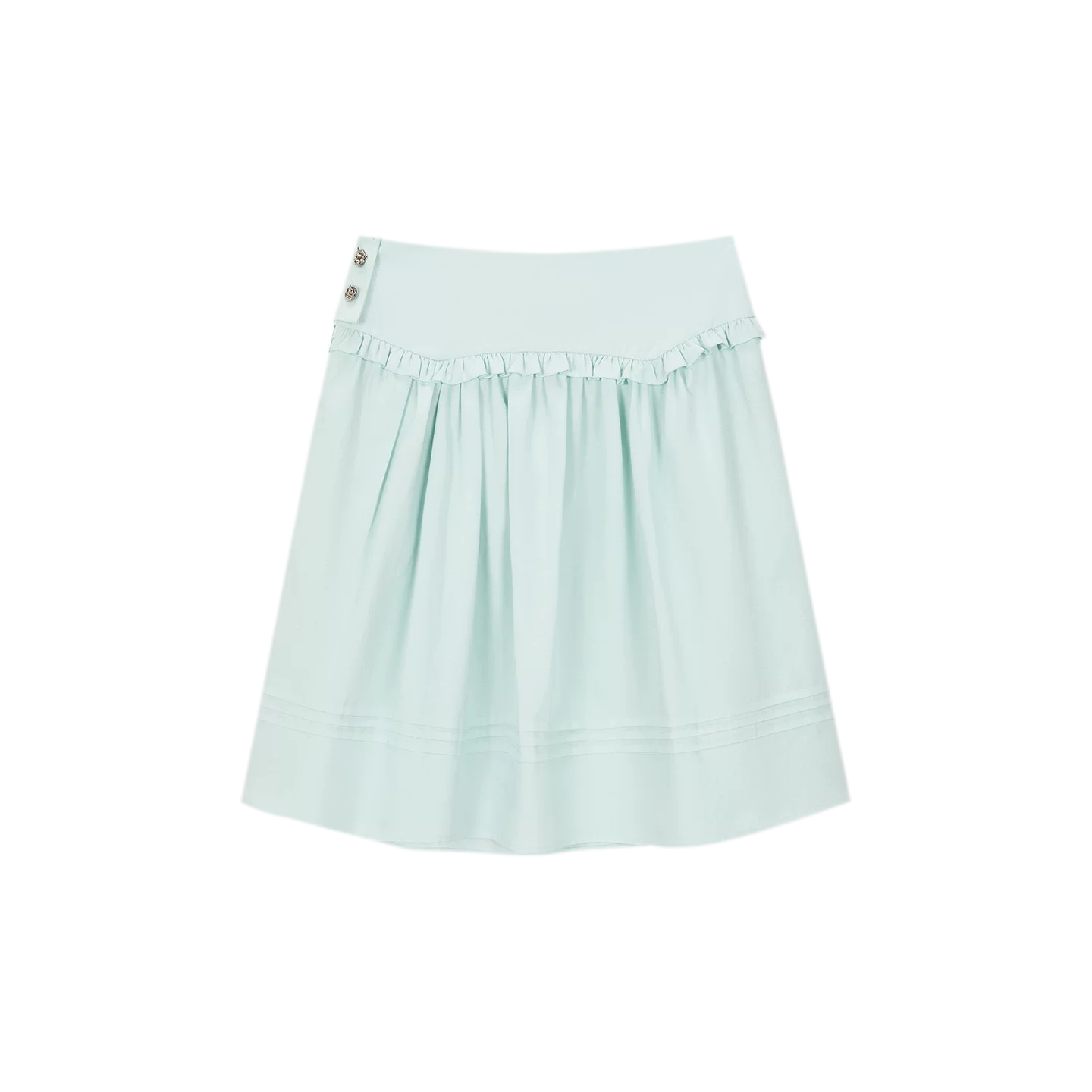 Semi-Sweet Design Bowknot Ruffle Camisole &amp; Skirt Set