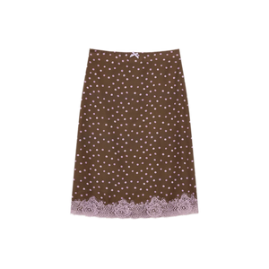 Mocha Brown Skirt / S