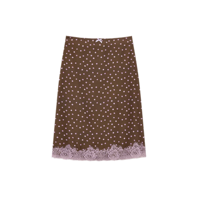 Mocha Brown Skirt / S