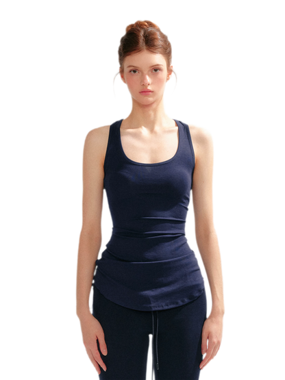 Tencel 扭轉工字背心