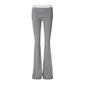 Gray Lace Pants / S