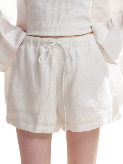 Tencel Linen Beaded Set