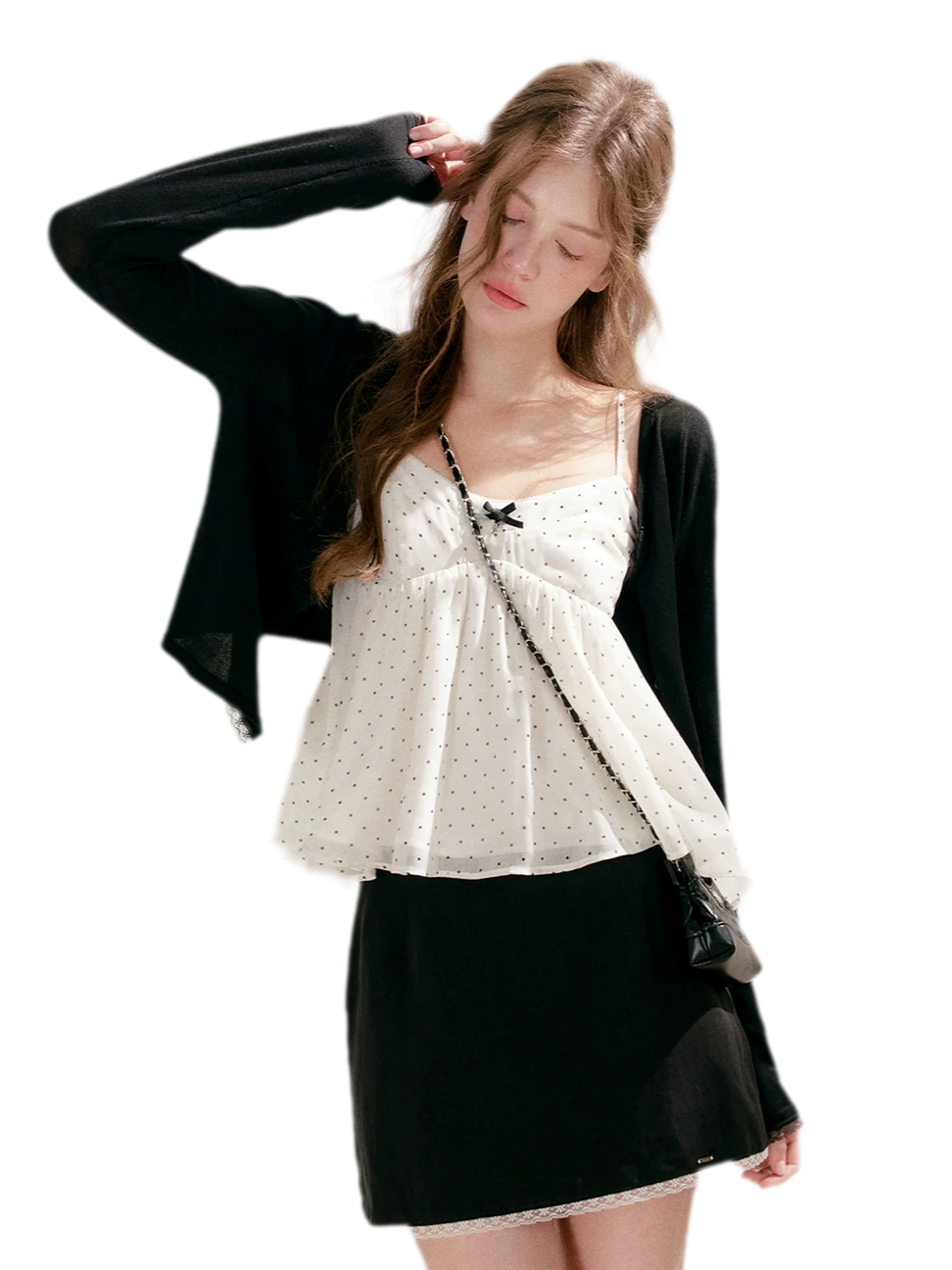 Lace Trim Cardigan