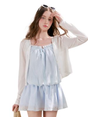 White (Cardigan) / L
