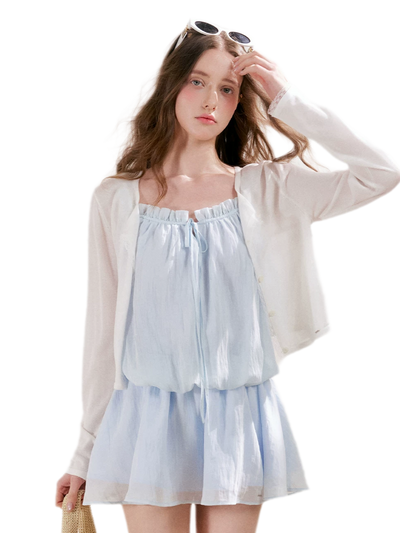 White (Cardigan) / L