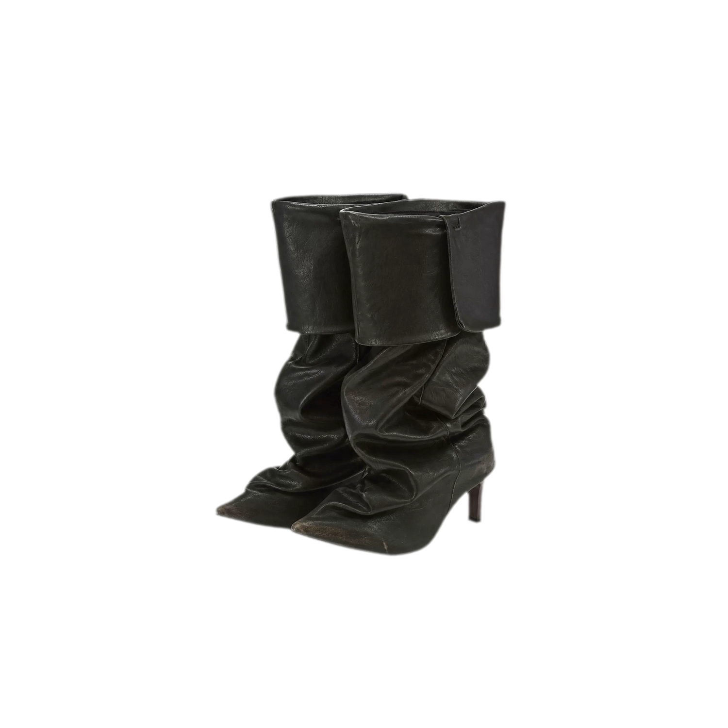 Pointed Toe Slouch Boots