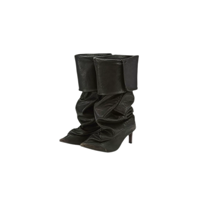 Distressed Ankle Boots / 35