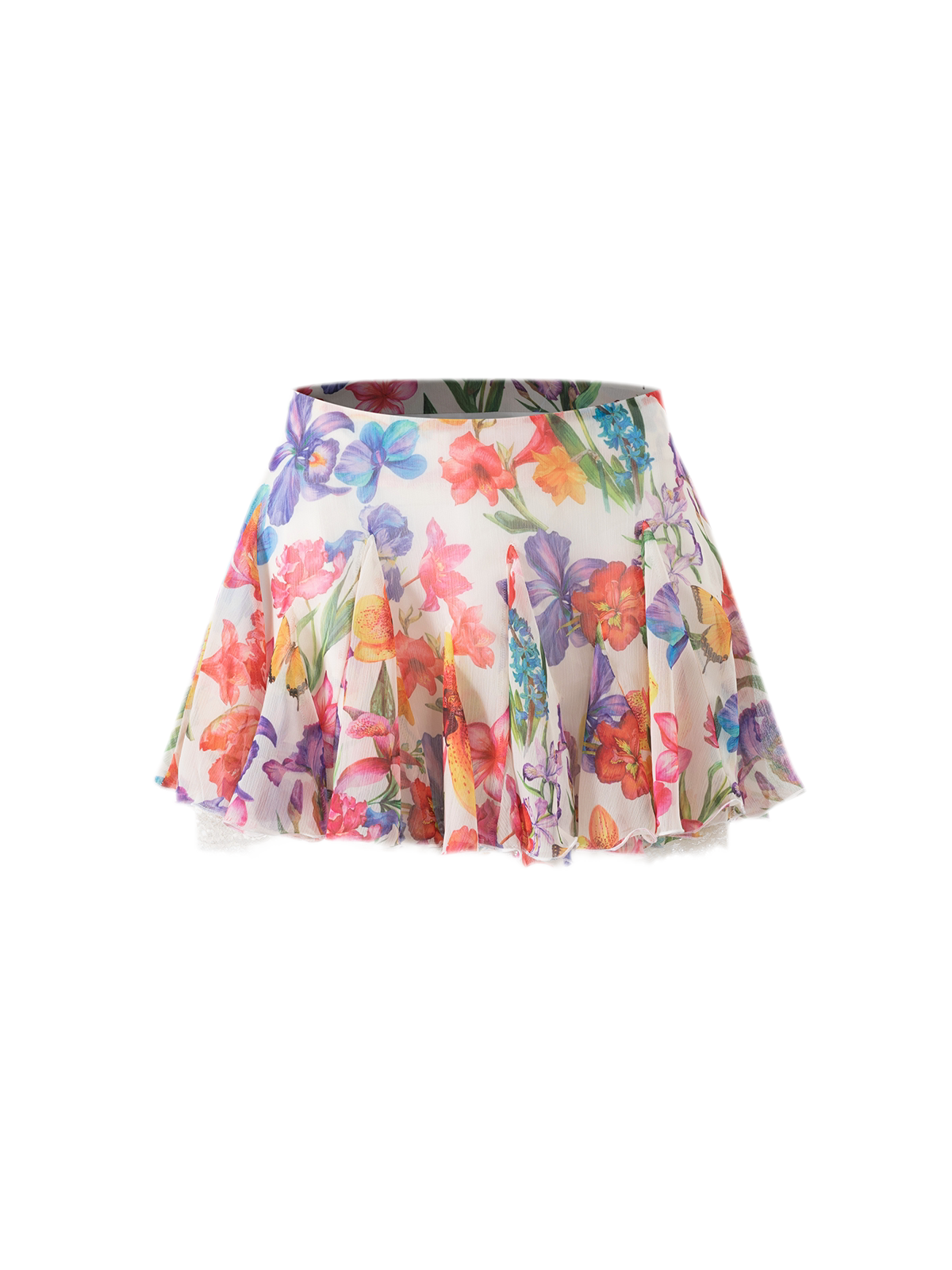 Conjunto de cárdigan de lana y falda de encaje
