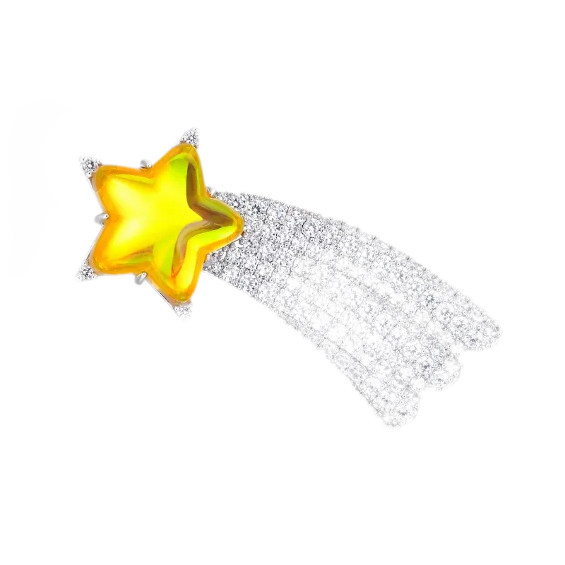 Crystal Star Hair Clip