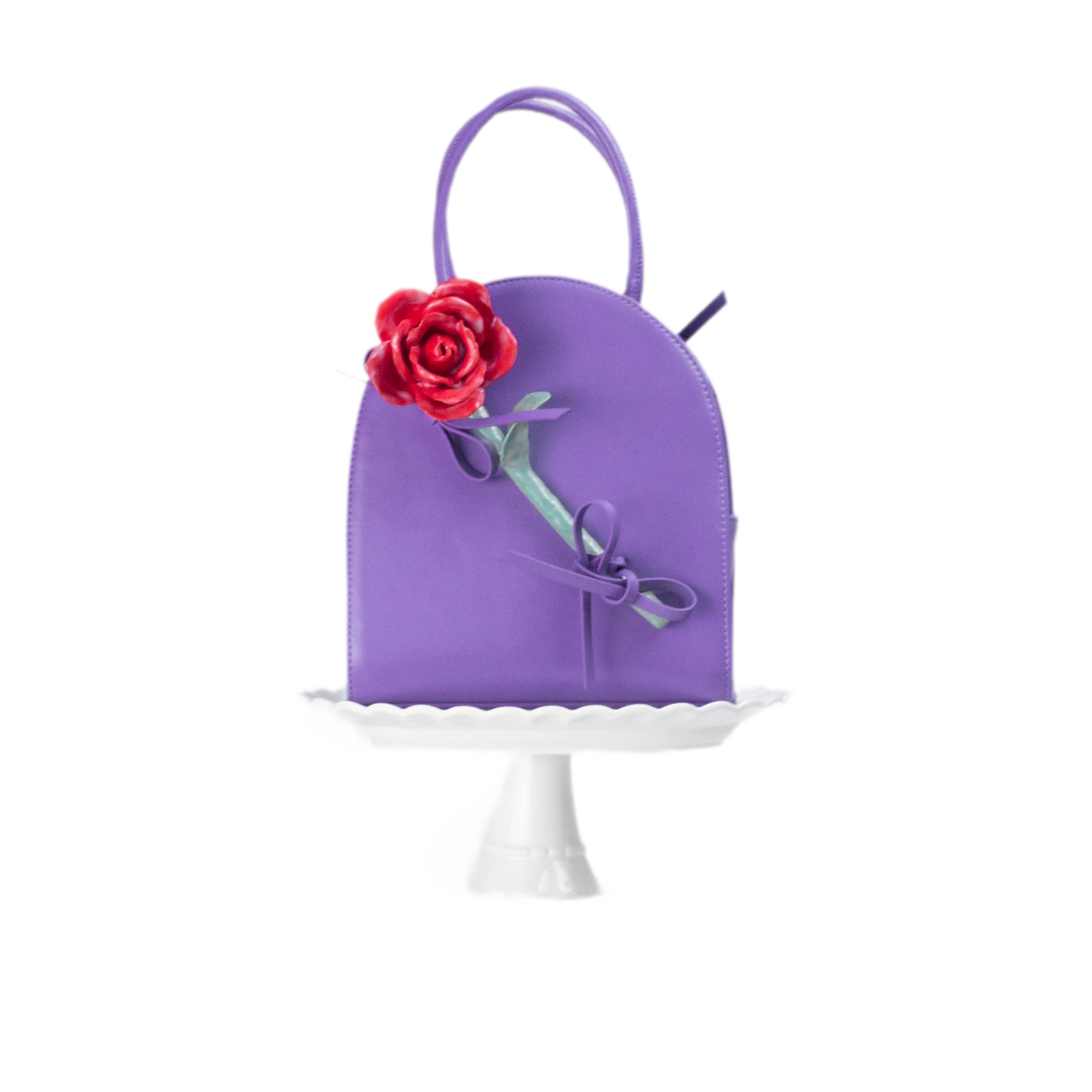 Handcrafted Ceramic Flower Bag