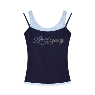 Navy Tank Top Vest / S