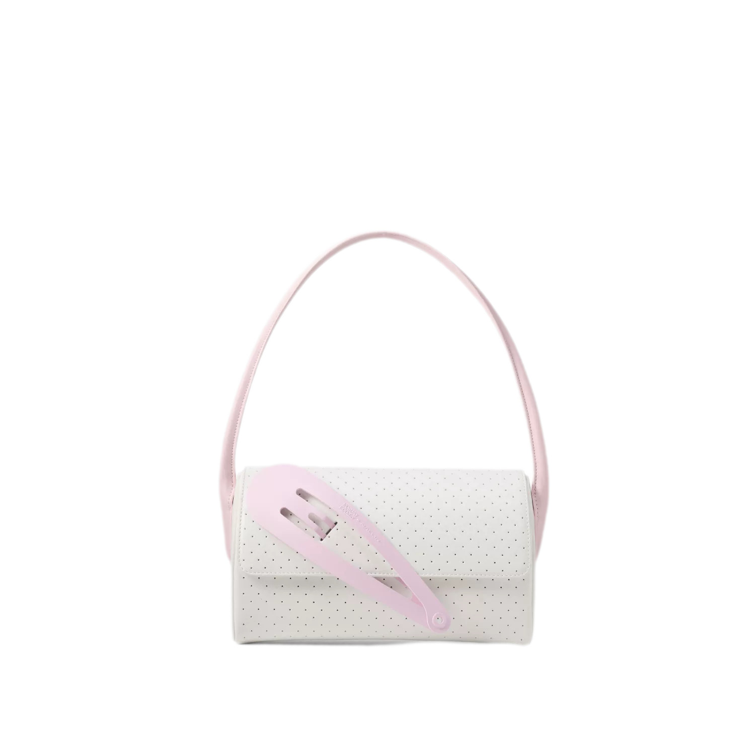 Oversized Hair Clip Shoulder Bag