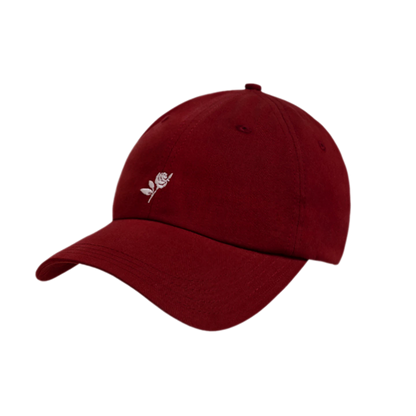 Contrast Rose Logo Cap