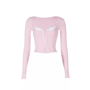 Pink Lace Top / S
