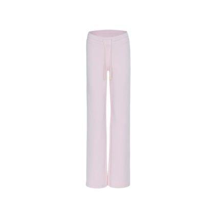 Washed Ribbed Low-Rise Sweatpants