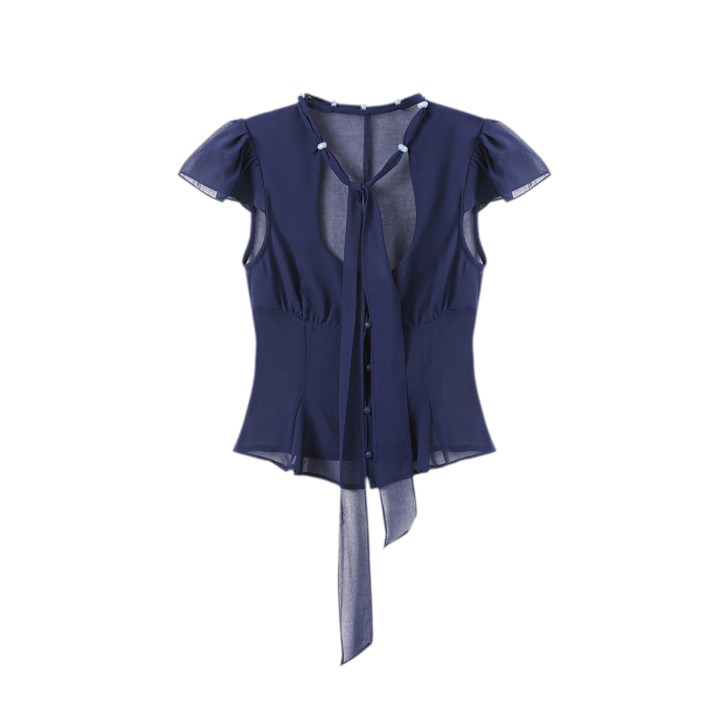 Faux Silk Top Skirt