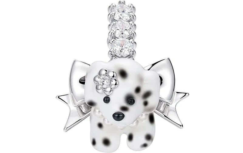Velvet Bow Dog Hair Clip