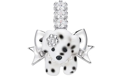 Velvet Bow Dog Hair Clip