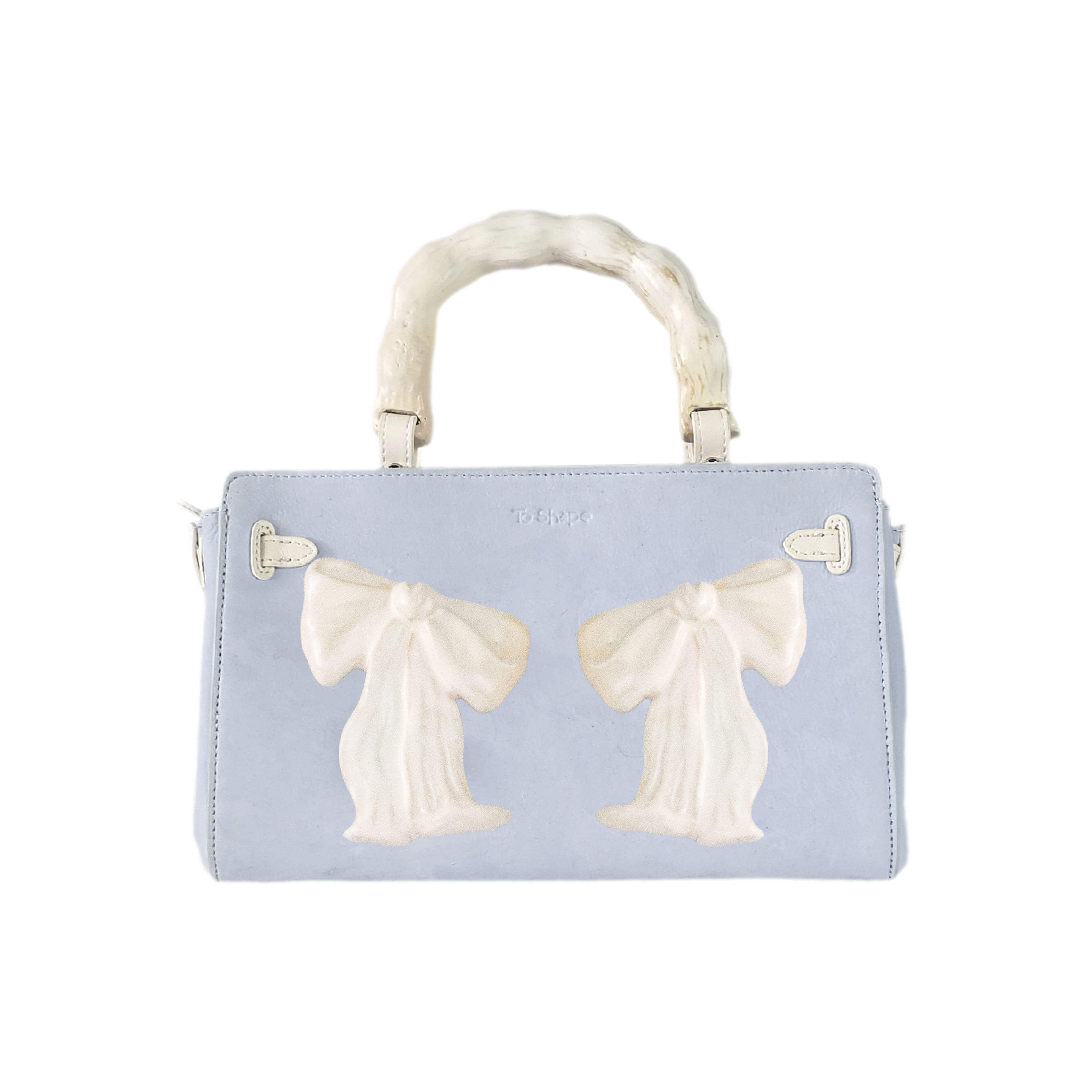 Handcrafted Ceramic Bow Bag