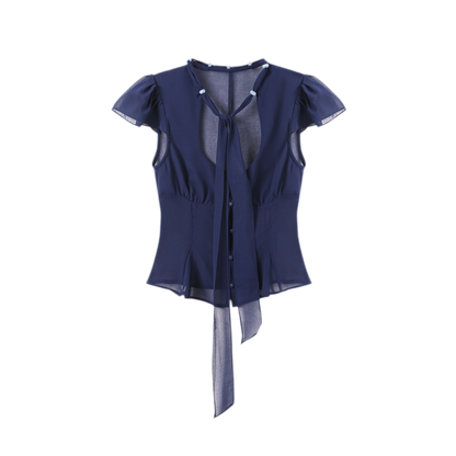 Faux Silk Top Skirt