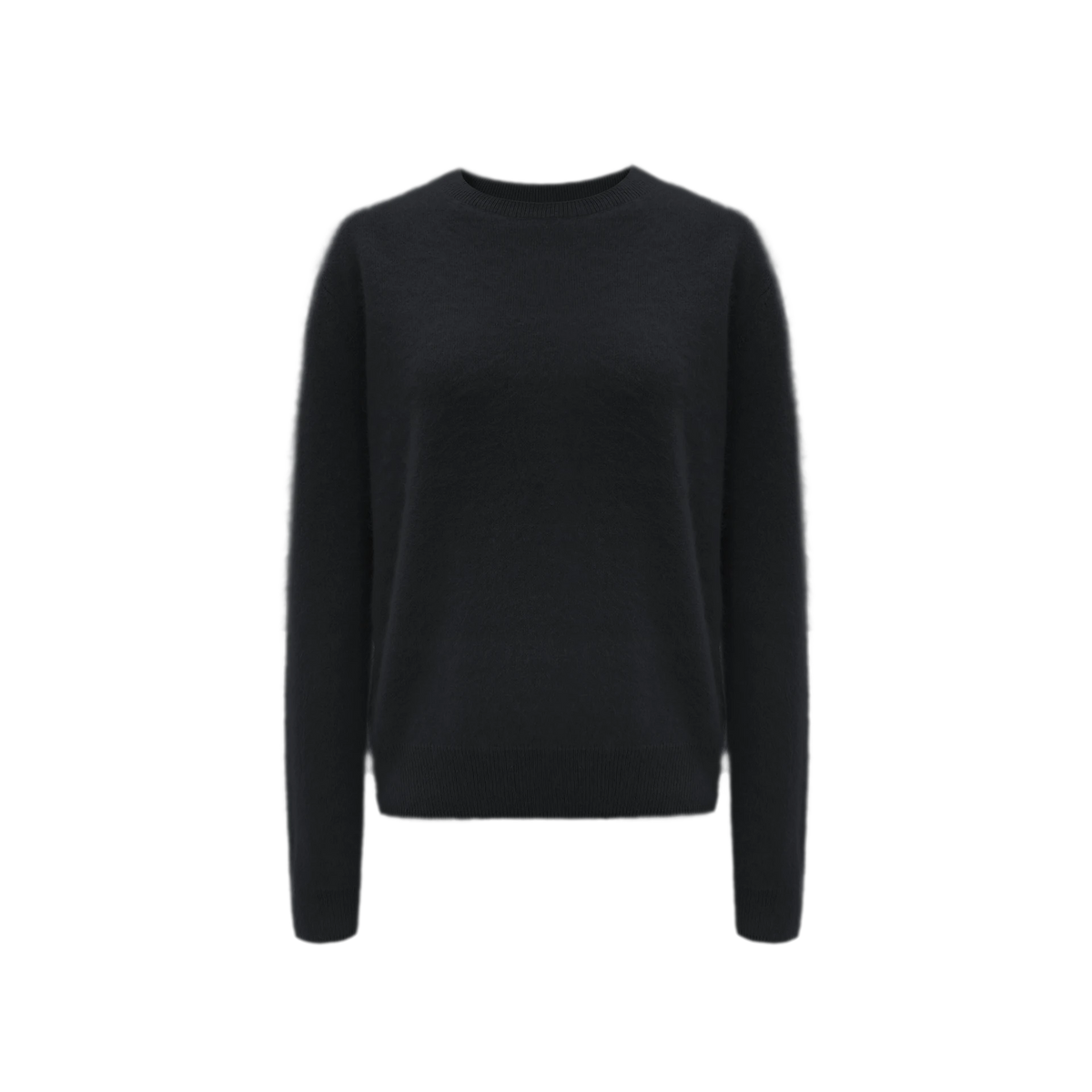 Brushed Knit Crewneck Sweater