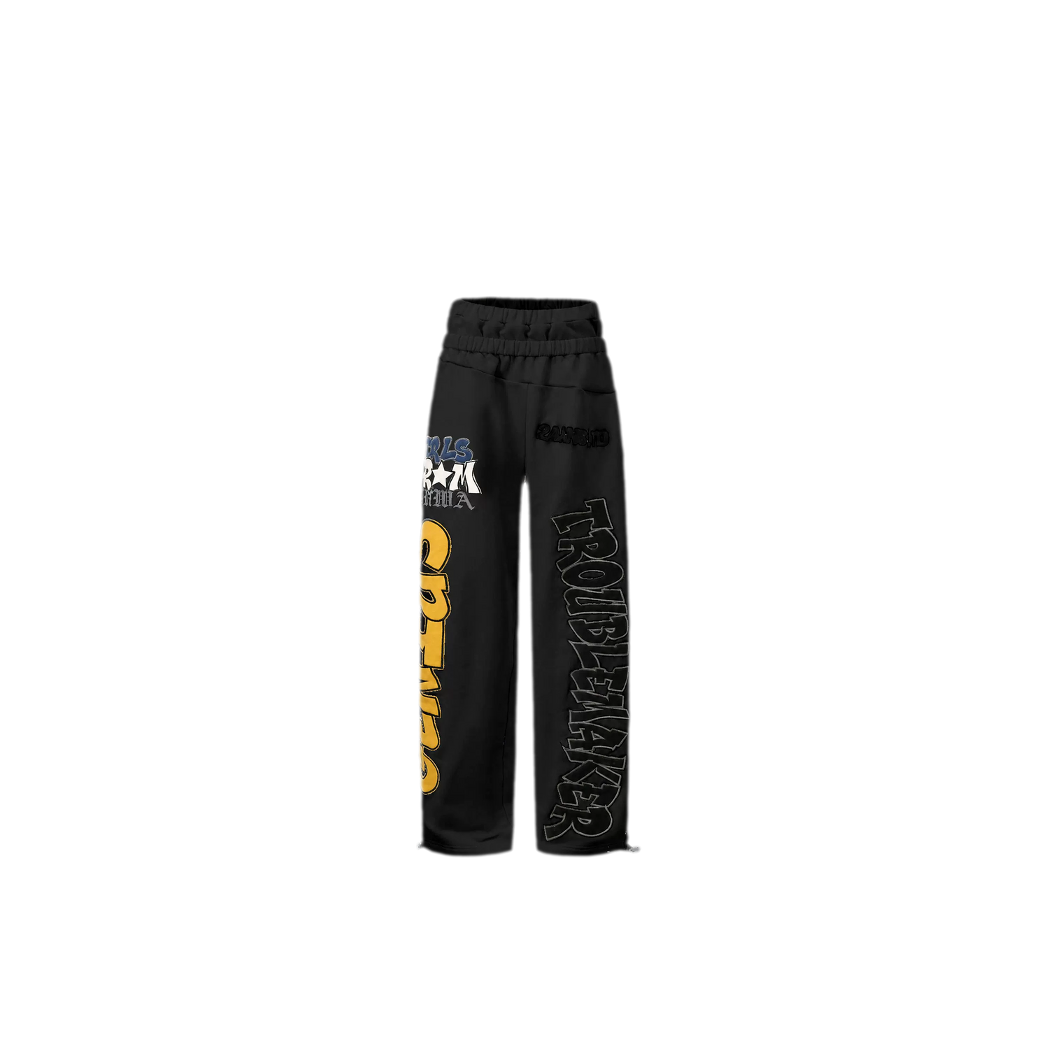 Appliqué Oversize Hoodie Pants Set