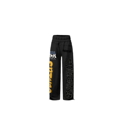 Appliqué Oversize Hoodie Pants Set
