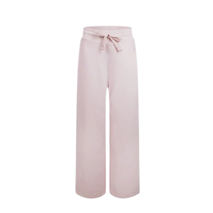 Wide-Leg Drawstring Sweatpants