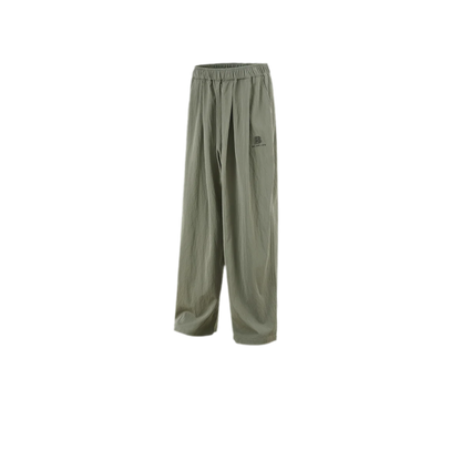 Relaxed Straight-Leg Trousers