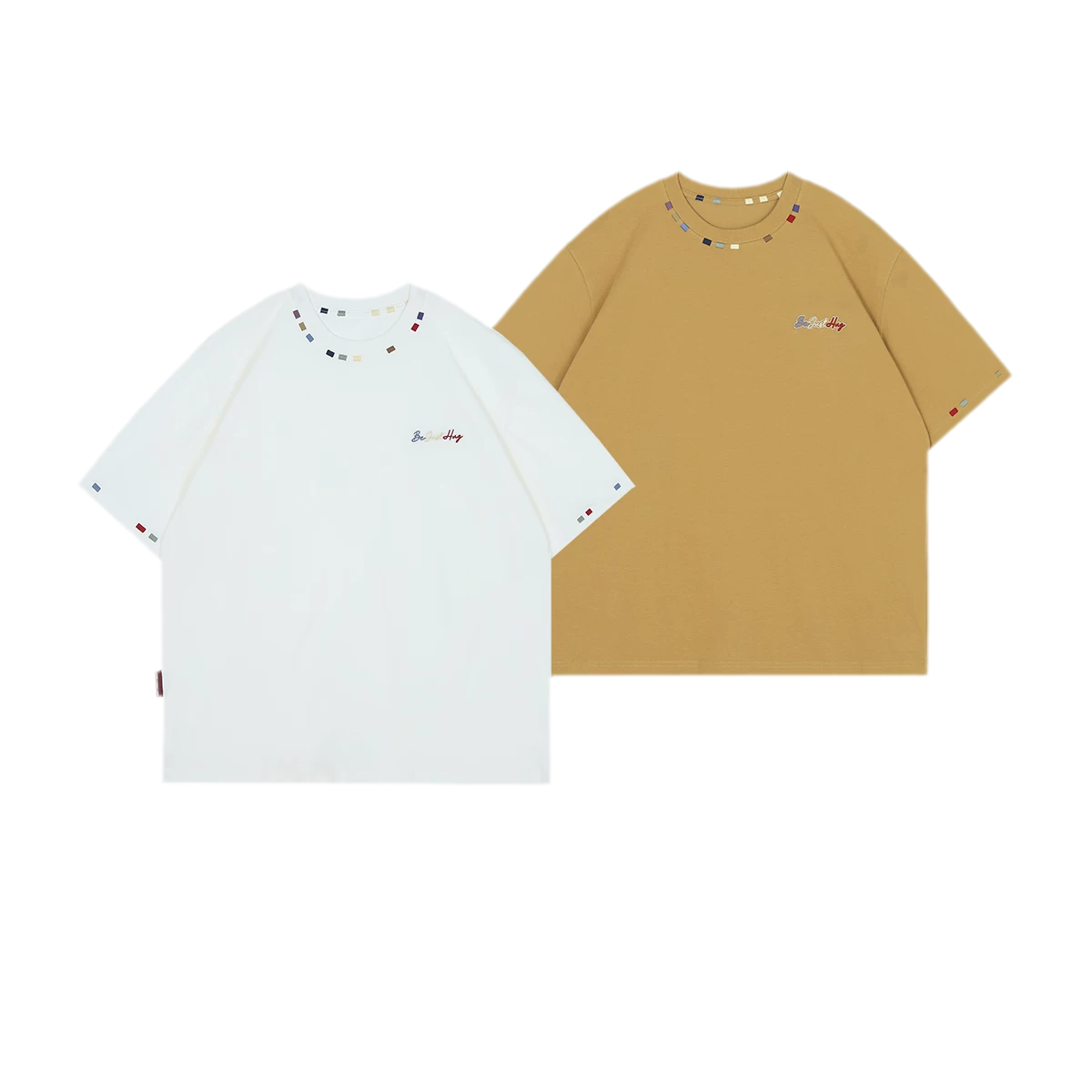 Pure Cotton Embroidered T-Shirt