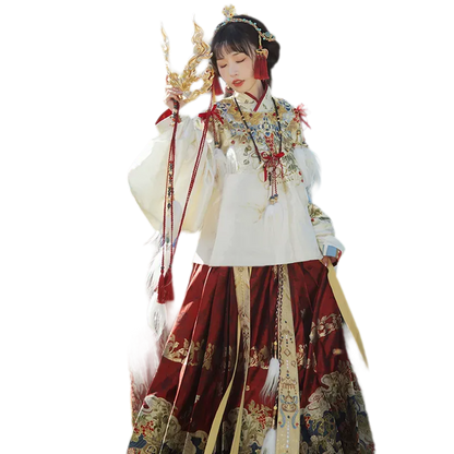 九曜金枝 Nine Golden Branches Ming-Style Brocade