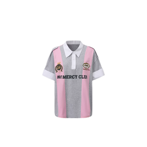 Gray/Pink (Loose Fit) / S