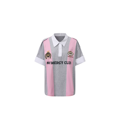 Gray/Pink (Loose Fit) / S