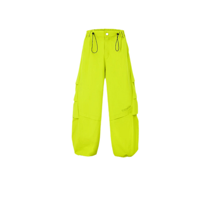 Teflon Wide-Leg Cargo Pants