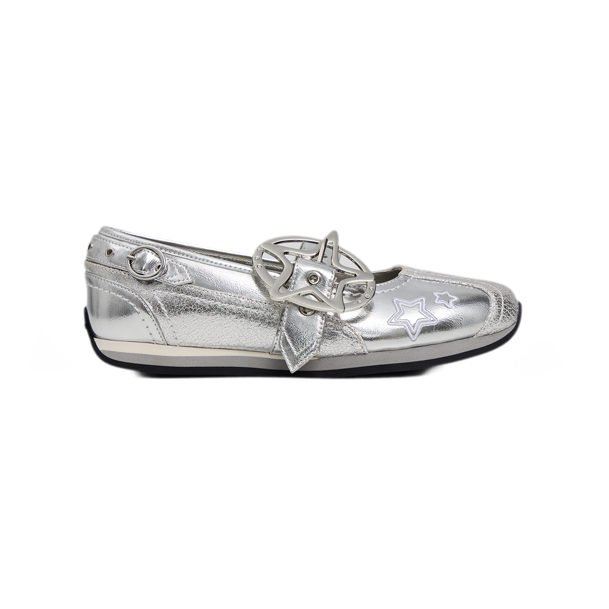 Star Buckle Mary Jane Shoes
