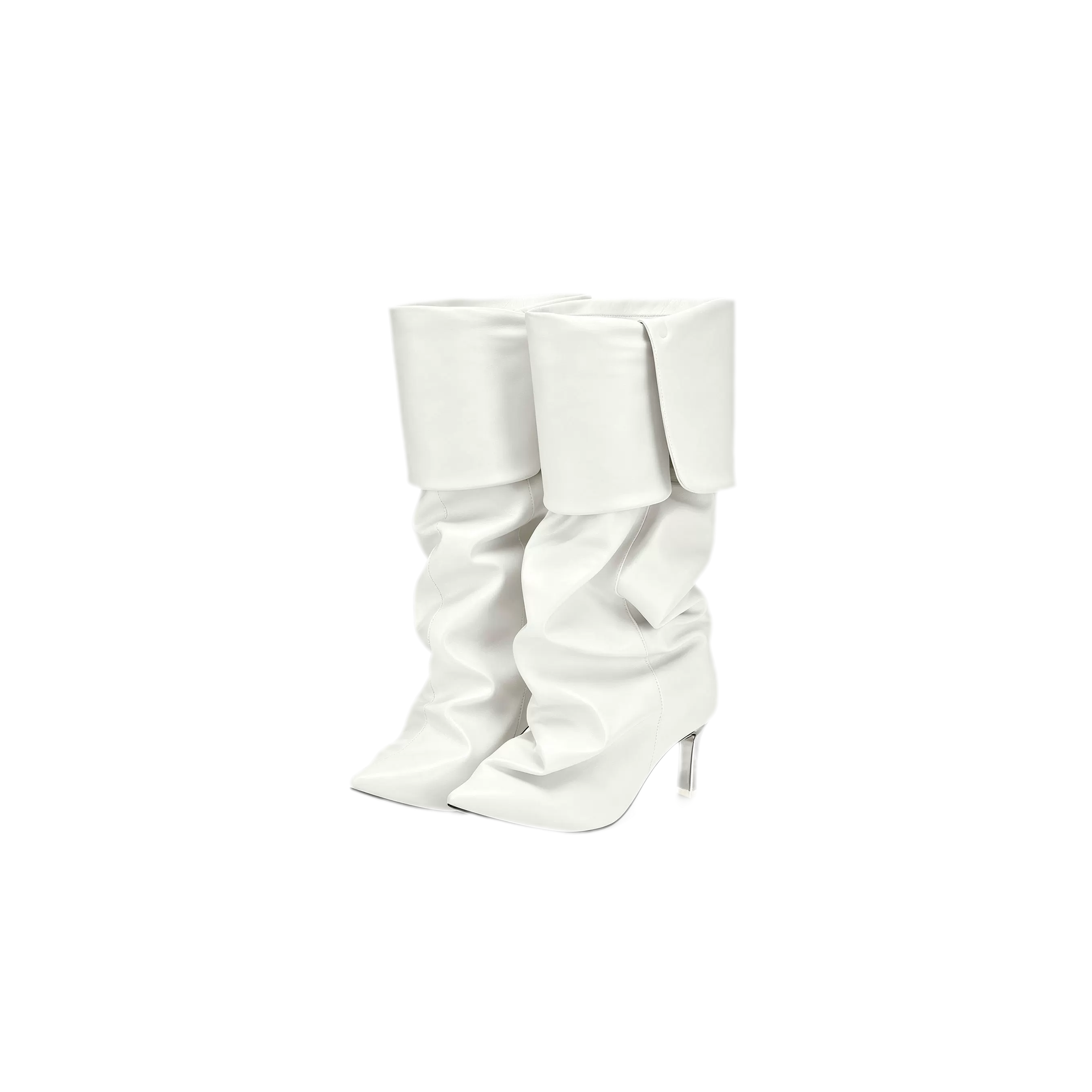 Pointed Toe Slouch Boots