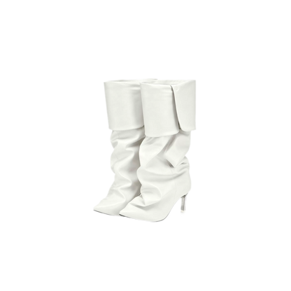 Pointed Toe Slouch Boots