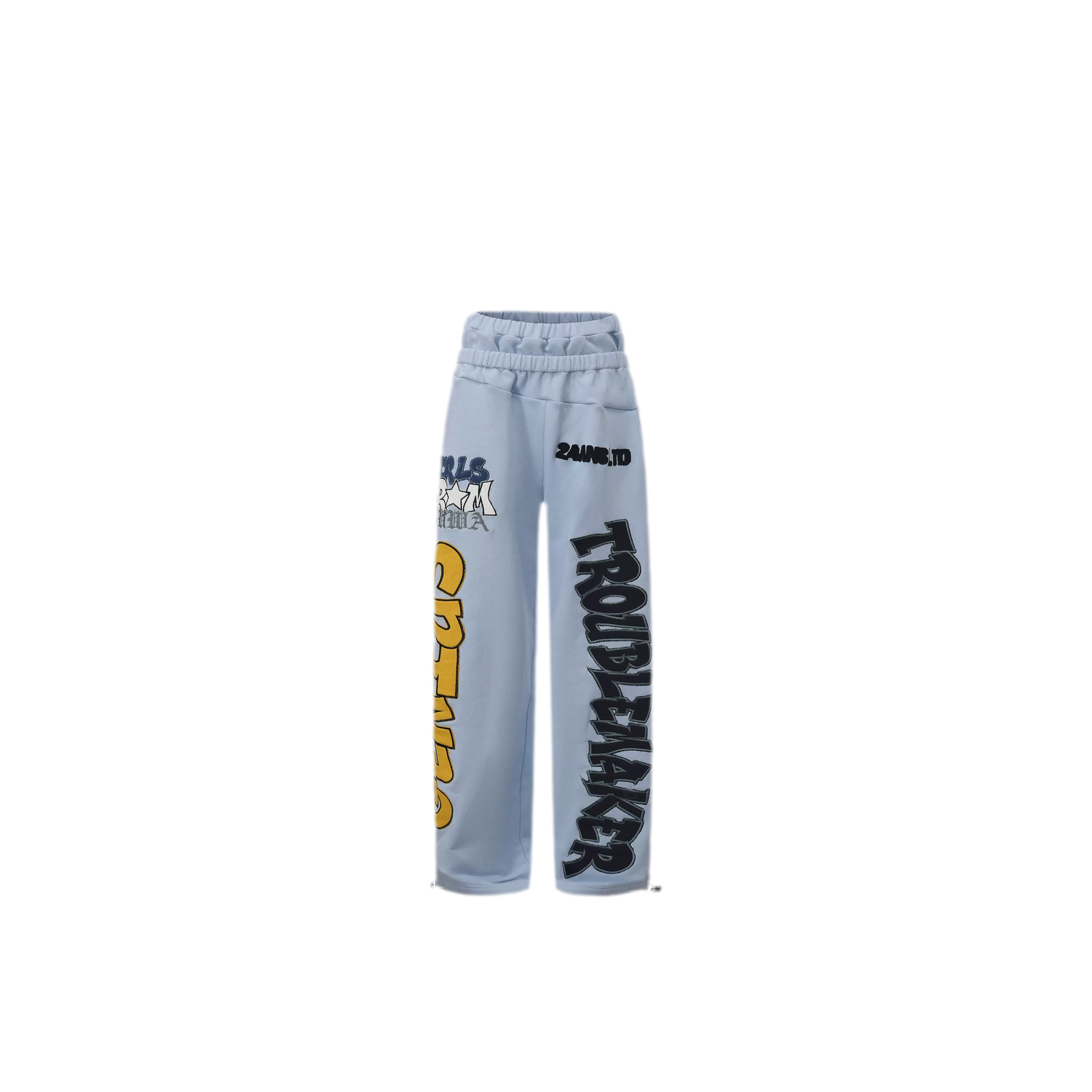 Appliqué Oversize Hoodie Pants Set