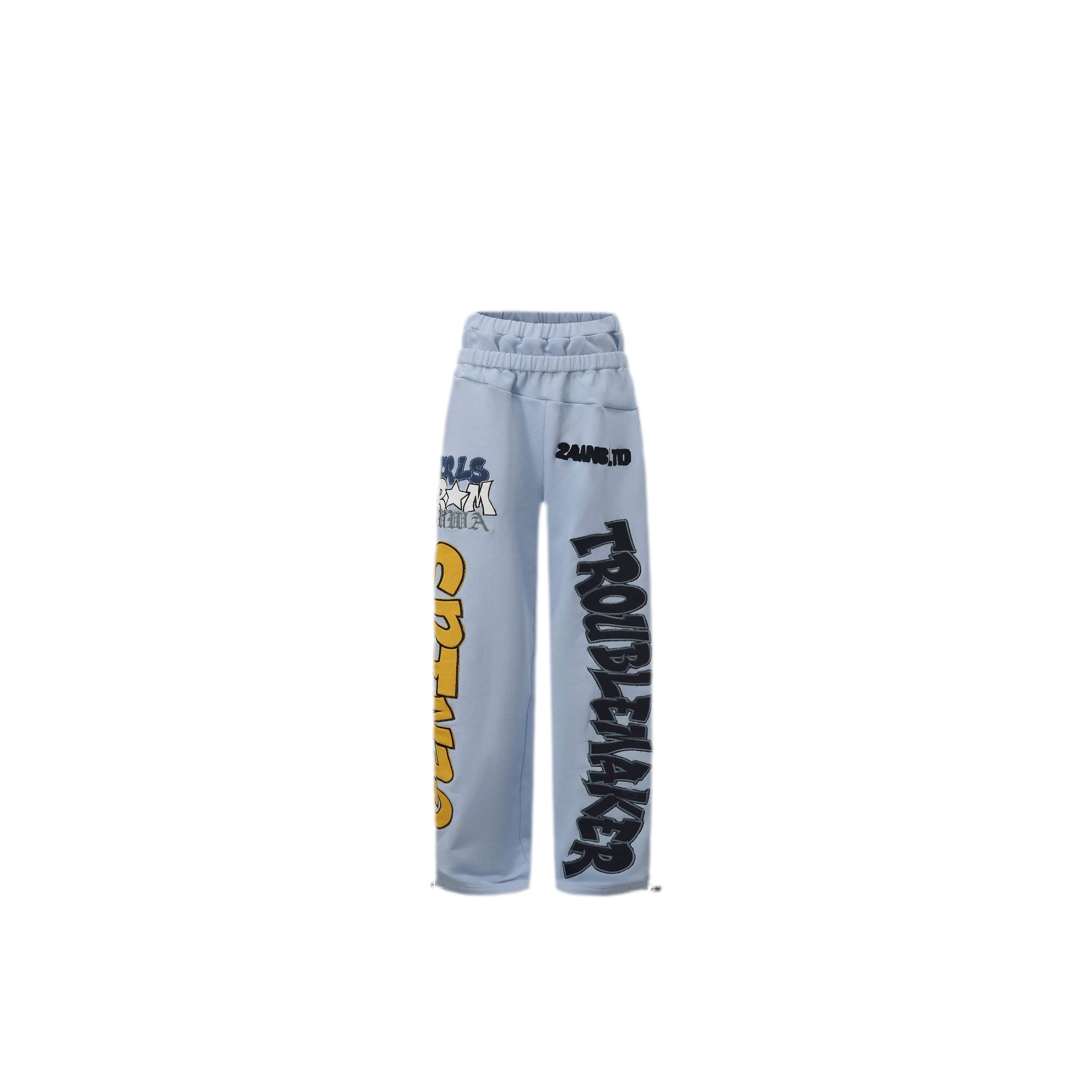 Appliqué Oversize Hoodie Pants Set