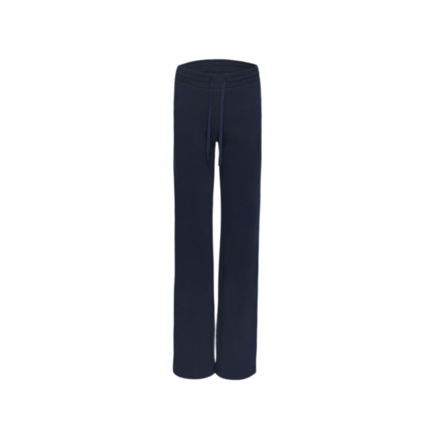 Washed Ribbed Low-Rise Sweatpants