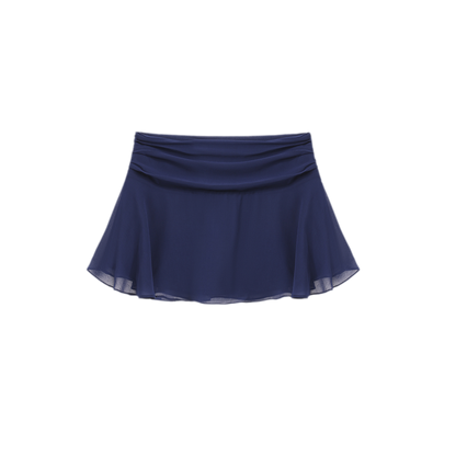 Faux Silk Top Skirt